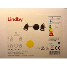 Lindby - Spotlámpa CANSU 2xGU10/5W/230V