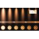 Lucide 17906/21/12 - LED Dimmelhető spotlámpa LANDA 4xGU10/5W/230V króm