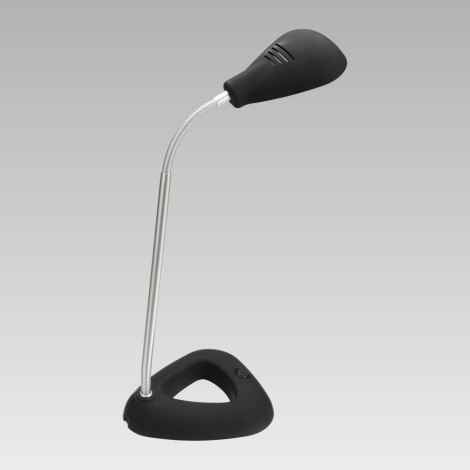 LUXERA 63100 - LED Irodai lámpa FLIPP 1xSMD LED/4,68W fekete