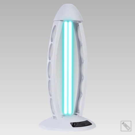 Luxera 70416 - Fertőtlenító germicid lámpa ózonnal UVC/38W/230V+távirányító