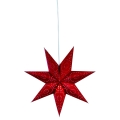 Markslöjd 700122 - Karácsonyi dekoráció SATURNUS 1xE14/25W/230V átm. 45 cm piros