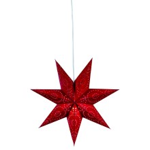 Markslöjd 700122 - Karácsonyi dekoráció SATURNUS 1xE14/25W/230V átm. 45 cm piros