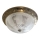 Mennyezeti lámpa 2xE27/60W bronz/csiszolt üveg