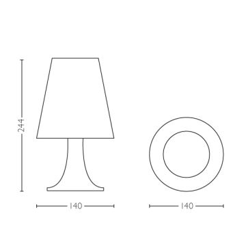 Philips - LED Gyerek asztali lámpa  LED/2,3W/230V