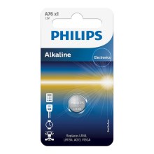 Philips A76/01B - Alkáli gombelem MINICELLS 1,5V