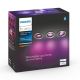 Philips - KÉSZLET 3x LED RGB Dimmelhető beépíthető lámpa Hue CENTURA 1xGU10/5,7W/230V 2000-6500K