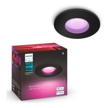 Philips - LED RGBW Dimmelhető fürdőszobai beépíthető lámpa Hue XAMENTO GU10/5,7W/230V IP44 2200-6500K