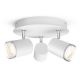 Philips - LED Szabályozható fürdőszobai lámpa Hue ADORE 3xGU10/5W/230V IP44 + távirányítás