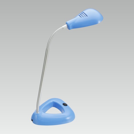 PREZENT 63105 - FLIPP LED-es irodai lámpa 1xSMD LED/4,68W kék