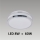 PREZENT LED49010 - NORD LED-es fürdőszobai mennyezeti lámpa1xLED/8W