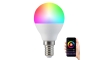 RGB LED Dimmelhető izzó G45 E14/5,5W/230V 2700-6500K Wi-fi Tuya