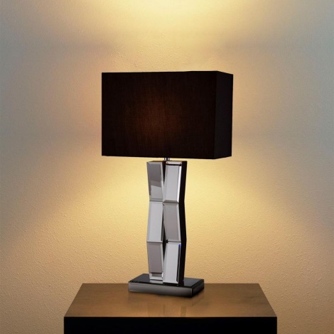 Searchlight - Asztali lámpa MIRROR 1xE27/60W/230V