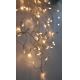 LED Kültéri karácsonyi függöny 360xLED/8 funkció 15m IP44 meleg fehér