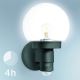 Steinel 059880 - LED Kültéri lámpa érzékelővel L 115 1xE27/60W/230V IP44