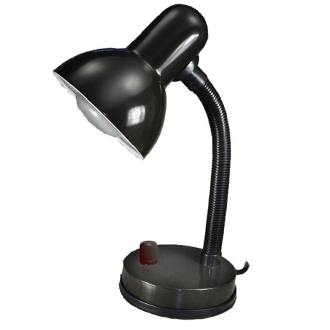Szabályozható fényerejű asztali lámpa KADET -S 1xE27/40W/230V fekete