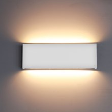 Top Light - LED Kültéri fali lámpa OBLIGO LED/12W/230V IP65 fehér