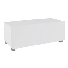 TV asztal PAVO 37x100 cm fényes fehér