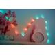 Twinkly - LED RGB Dimmelhető karácsonyi lánc CANDIES 200xLED 14 m USB Wi-Fi