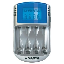 Varta 57070 - Elemtöltő LCD 4xAA/AAA 100-240V/12V/5V