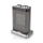 Ventilátor kerámia fűtőelemmel 1000/1500W/230V ezüst