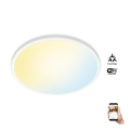 WiZ - LED Dimmelhető mennyezeti lámpa SUPERSLIM LED/32W/230V 2700-6500K Wi-Fi fehér