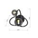 Wofi 4014-205 - LED fali lámpa NANCY 2xG9/3,5W/230V fekete króm