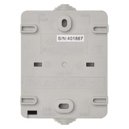 1-gombos kapcsoló IP54