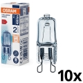 10 darabos csomag HALOPIN G9 sütőizzók 40W/230V 2700K - Osram