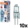 10 darabos készlet HALOSTAR sütőizzó G4/20W/12V 2700K - Osram