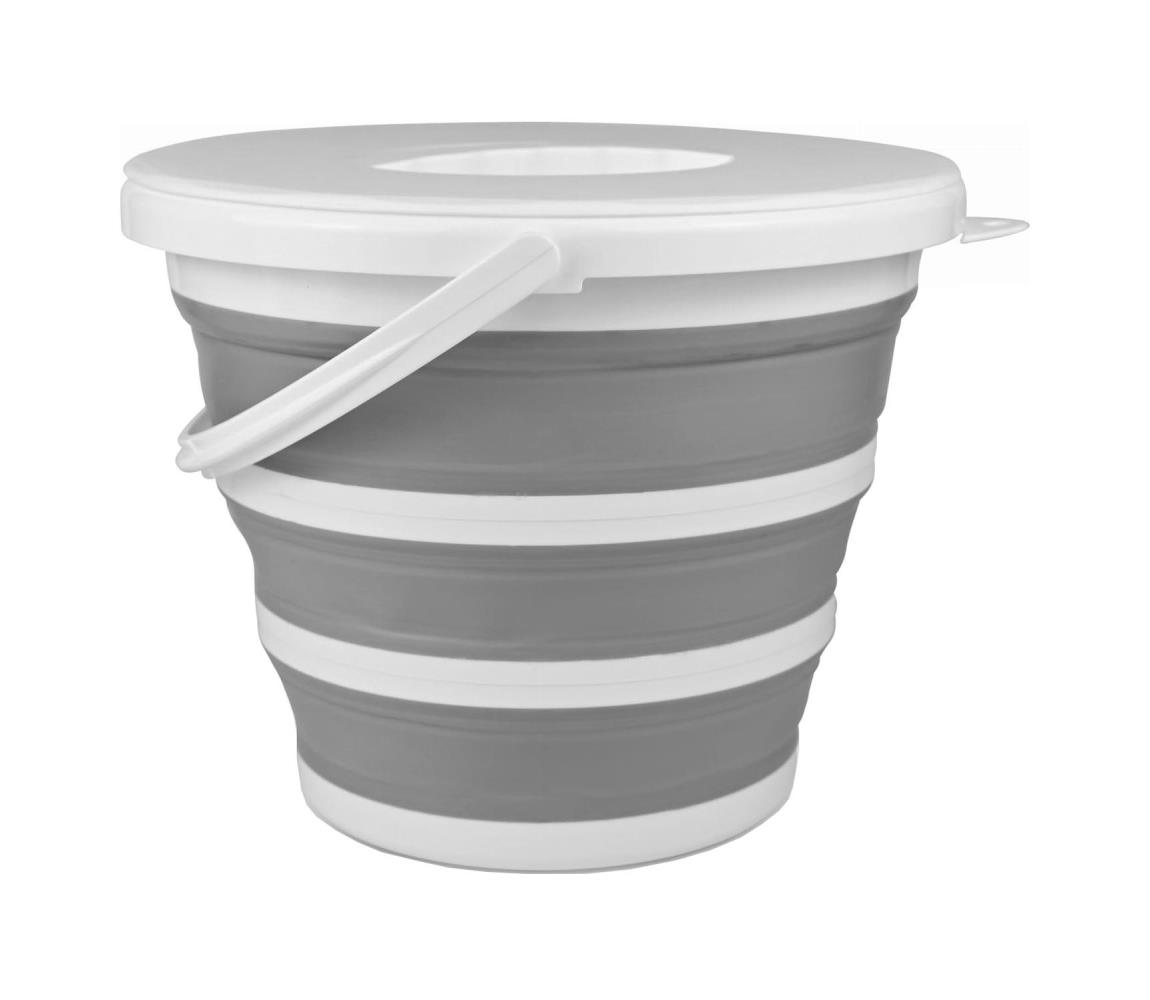 10 literes összecsukható vödör fedéllel PCFBK100