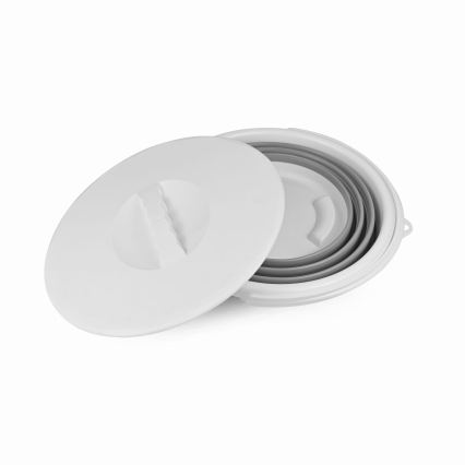 10 literes összecsukható vödör fedéllel