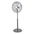110 cm-es állványos ventilátor, 50 W, 230 V, rozsdamentes acél