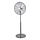 110 cm-es állványos ventilátor, 50 W, 230 V, rozsdamentes acél