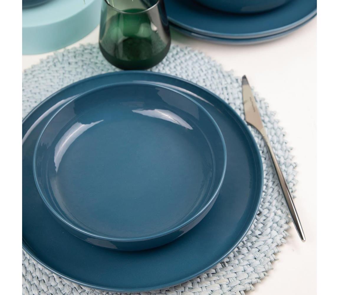 12 darabos kék porcelán étkészlet 710KTP9751