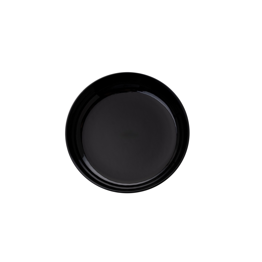 12 részes fekete porcelán étkészlet