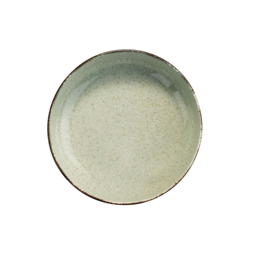 12 részes zöld porcelán étkészlet