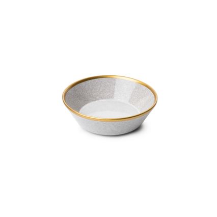 16 darabos szürke/arany porcelán étkészlet