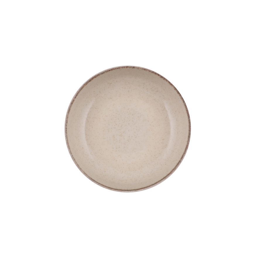 16 részes bézs porcelán étkészlet