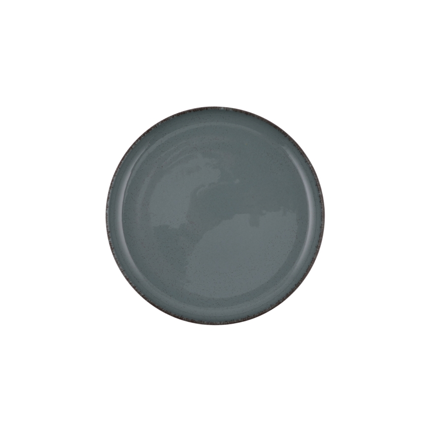 16 részes szürke porcelán étkészlet