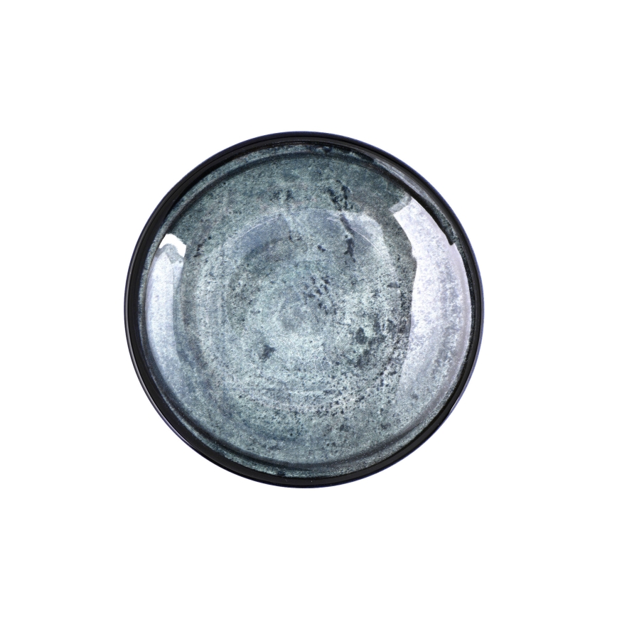 18 darabos kék porcelán étkészlet