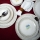 18 darabos porcelán étkészlet fehér/többszínű