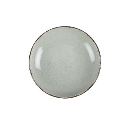 18 darabos zöld porcelán étkészlet