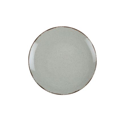 18 darabos zöld porcelán étkészlet