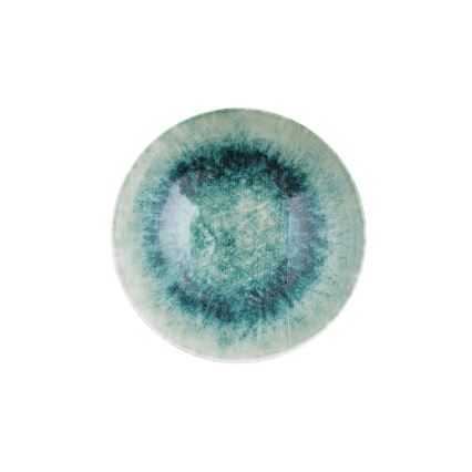 18 db kék/porcelán étkészlet