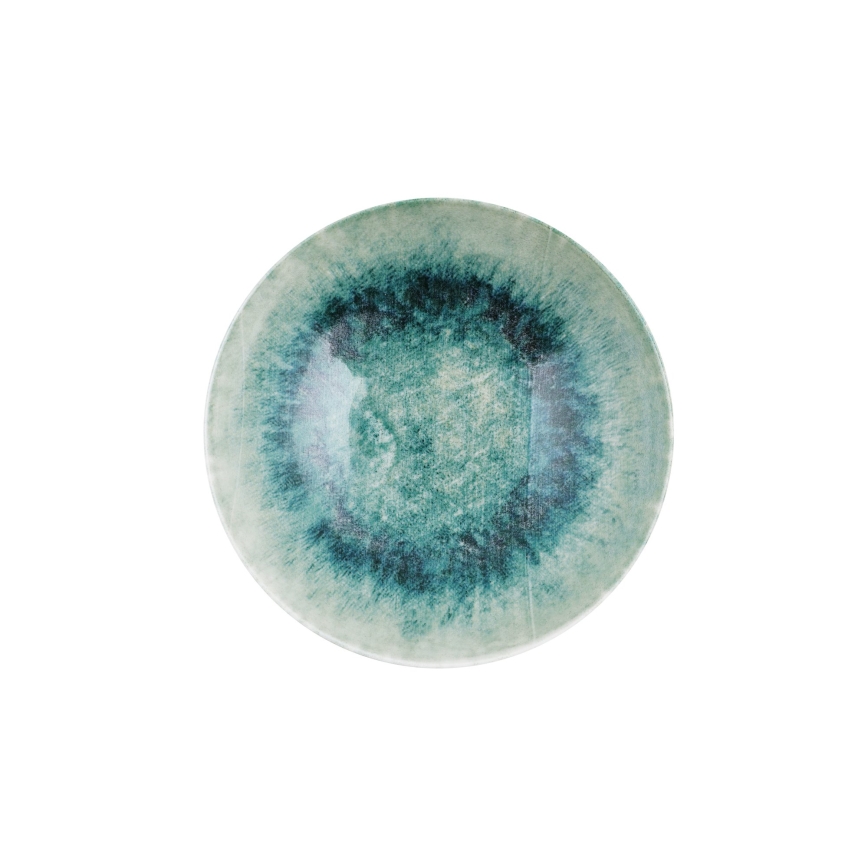 18 db kék/porcelán étkészlet