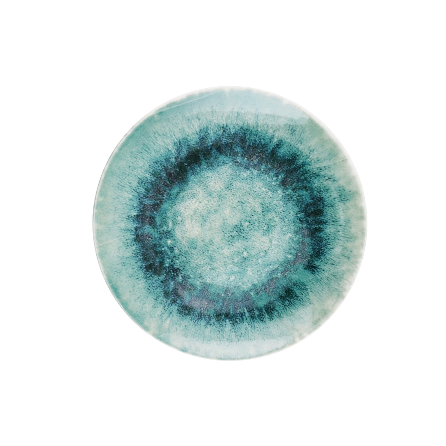 18 db kék/porcelán étkészlet