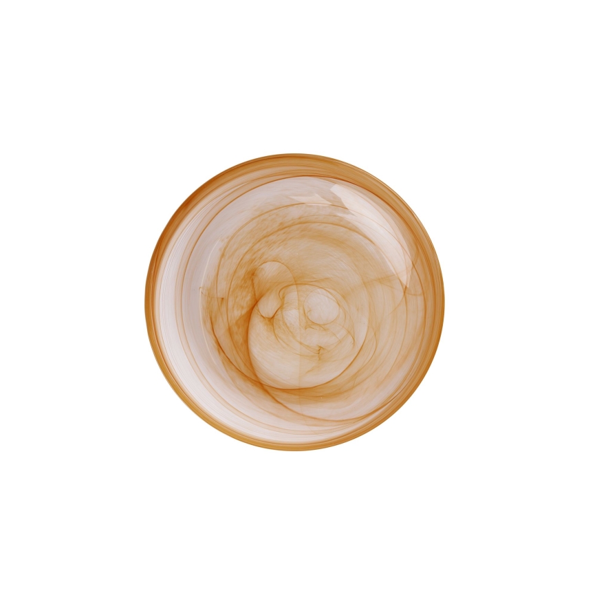 18 részes étkészlet narancssárga/üveg