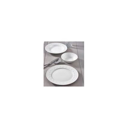 18 részes fehér porcelán étkészlet