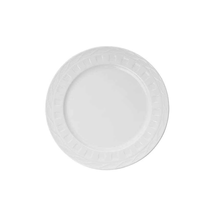18 részes fehér porcelán étkészlet