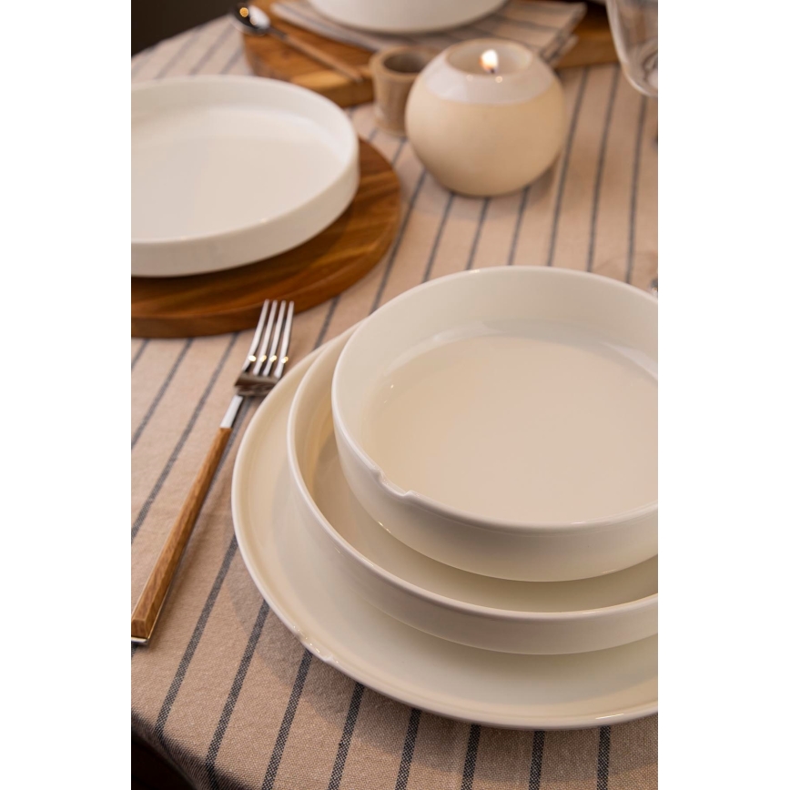 18 részes fehér/porcelán étkészlet